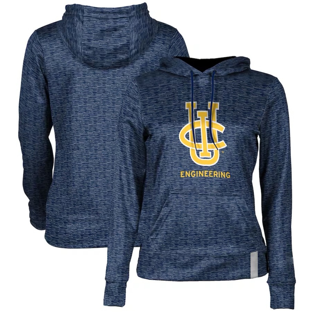 New Women's Navy UC Irvine Anteaters‎ Engineering Pullover Hoodie